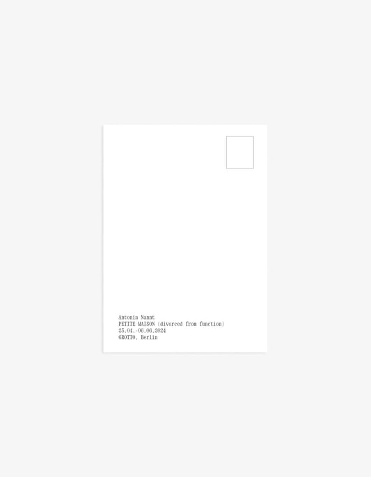 Postkarte • Antonia Nannt