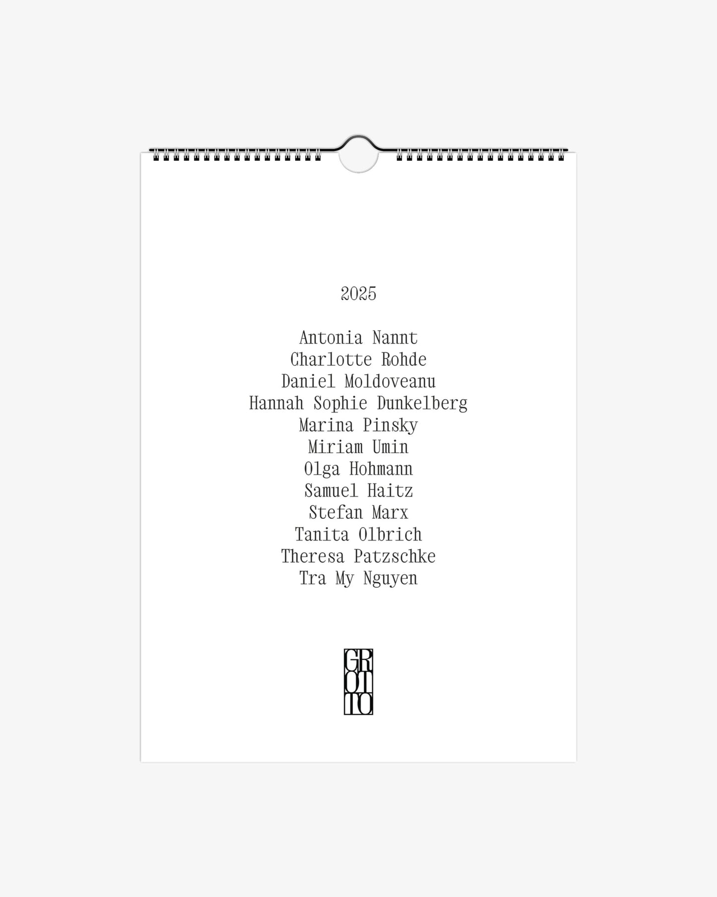 Wandkalender 2025